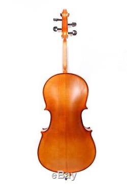 1/4 Cello For Child Maple Spruce wood Advance model Hand made Cello Bag Bow