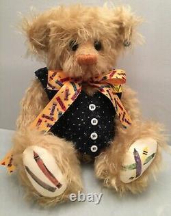 12 Artist Jointed MOHAIR BEAR by Susan Geary of BEAR PAWS Color Me Ted