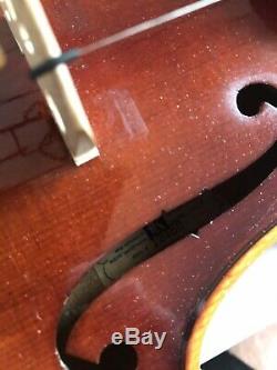 1974 E. R. Pfretzschner 4/4 Violin Bow Hardshell case Handmade copy of Strat ROTH