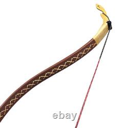 20-40lbs Traditional Recurve Bow Archery Hunting Handmade Mongolian Horsebow