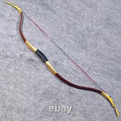 20-40lbs Traditional Recurve Bow Handmade Archery Bow Hunting Horsebow Shooting