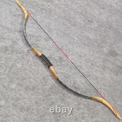 25-55lb Traditional Recurve Bow Mongolian Horse Longbow Handmade Archery Hunting