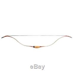 30-45lbs 50 Inch Archery Handmade Wood Recurve Bow Laminated Limbs For Hunting