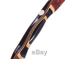 30-50lb 56 Archery Traditional Recurve Bow Handmade Longbow Shooting Target Bow