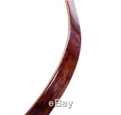 30-50lb 56 Archery Traditional Recurve Bow Handmade Longbow Shooting Target Bow