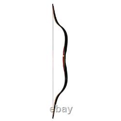 30-50lbs Archery Traditional Bow 55 Ambidextrous Handmade Hunting Recurve Bow
