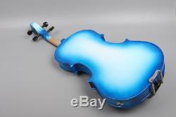 4/4 Electric Violin Acoustic Violin Case Bow Solid Maple Spruce Hand made Gift