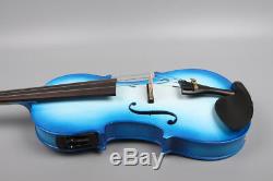 4/4 Electric Violin Acoustic Violin Case Bow Solid Maple Spruce Hand made Gift