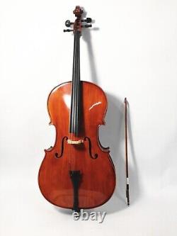 4/4 Symphony Handmade Solid wood cello outfit, Ebony Fittings Padded Bag LTC1150