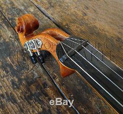 4 string Cretan Lyra from maple and cedar with bow and case handmade