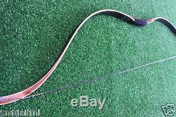 40LB Handmade Recurve Bow Tranditional Laminated Strong Man Archery Hunting Bow