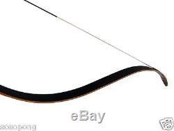 50LB Laminated Long Bow Recurve Bow Archery Hunting Chinese Bow Handmade