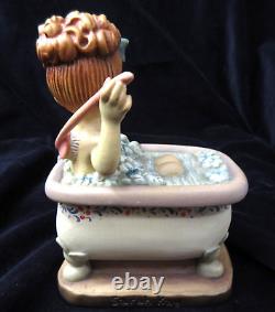 6 Anri Sarah Kay BUBBLES AND BOWS #600103 LE 1000 Signed Bernardi withBox Mended