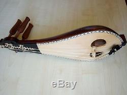 AUTHENTIC Hand Made Musical Instrument Classical Kemence Wooden with Case & Bow