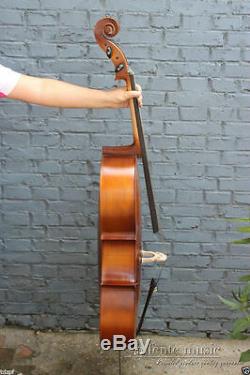 Advance 4/4 Electric Cello Maple Spruce Hand Made Wonderful Sound Cello Bow Bag