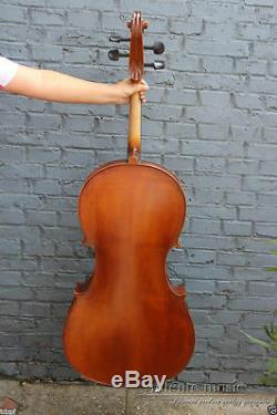 Advance 4/4 Electric Cello Maple Spruce Hand Made Wonderful Sound Cello Bow Bag