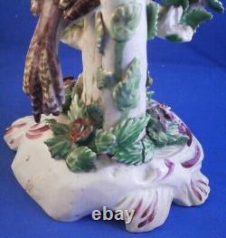 Antique 18thC Bow Porcelain Bird Bocage Figurine Figure Porzellan Figur English
