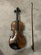 Antique Full Size Violin, Lionshead, Mittenwald. With Bow, Case And Rosin