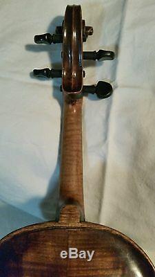Antique Handmade 1918 JB Howell 4/4 Violin, Karl Hermann bow, & case