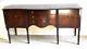 Antique Mahogany SIDEBOARD Cabinet Bow Fronted Buffet Drinks Storage