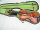Antique Old 4/4 Full Size c. 1900 Handmade Masterpiece Violin with Case and Bow