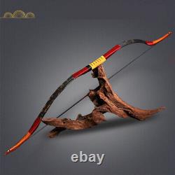 Archery 15-50lbs Mongolian Traditional Recurve Bow Longbow Handmade Horsebow