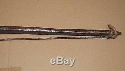 Archery Arrows Bow Papua New Guinea Steel Tip Bamboo Mid Century Handmade