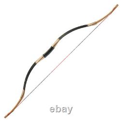 Archery Hunting Traditional Longbow 30-50lb Recurve Bow Handmade Horsebow Target