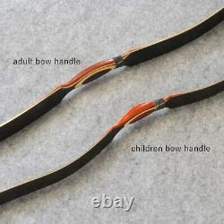 Archery Traditional Recurve Bow Longbow Handmade Children Adult Hunting Shooting