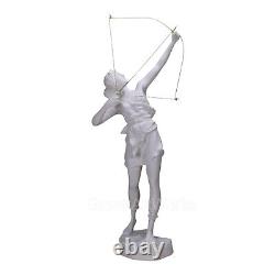 Artemis Diana With Bow Greek Roman Goddess Large Statue Sculpture Cast Marble