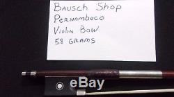 Authentic Bausch Shop - Hand Made German Violin Bow - #2823