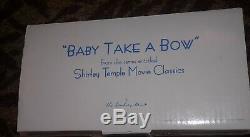 Authentic Shirley Temple 10 Baby Take A Bow Doll a Danbury Mint Exclusive
