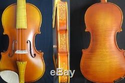 BAROQUE STYLE HAND MADE VIOLIN, LOVELY PIECE, POWERFUL TONE, WITH BOWithCASE