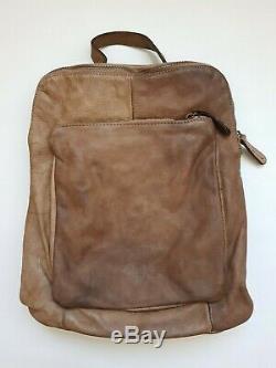 Backpack Purses Bag Italian Genuine Leather Hand made in Italy Florence unisex