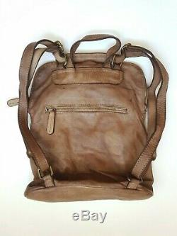 Backpack Purses Bag Italian Genuine Leather Hand made in Italy Florence unisex