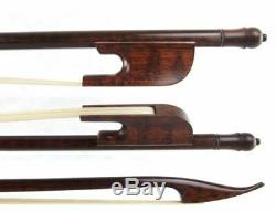 Baroque Style Violin Bow, hand made from Snakewood, 4/4, UK seller