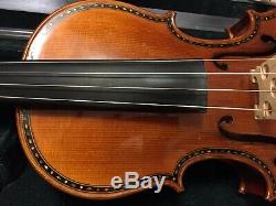Beautiful Viola 15 Back, Handmade, With Bow And Case
