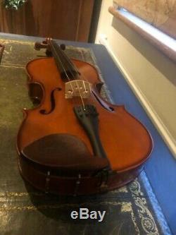 Beautifull Handmade Viola 15'5 Divertimento with case and brazilwood bow