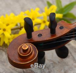 Beginner Violin Antique Maple Handmade Musical Instrument With Case And Bow New