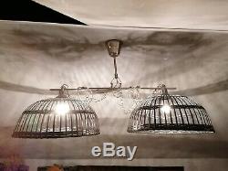 Bespoke Bird Cage Bow Pendant Lamp ceiling light Black and Steel