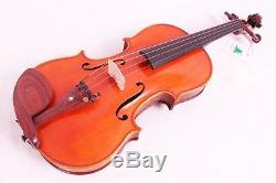 Bird Eye Maple Violin 4/4 Hand made Stradivari Professional With Case Bow #1506