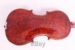 Bird Eye Maple Violin 4/4 Hand made Stradivari Professional With Case Bow #1506