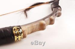 Bow Archery Recurve Handmade Traditional Hunting Longbow Bows from the Horn