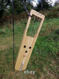 Bowed Lyre, Tagleharpa, Jouhikko, Norse Viking traditional musical Instrument