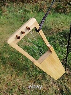 Bowed Lyre, Tagleharpa, Jouhikko, Norse Viking traditional musical Instrument