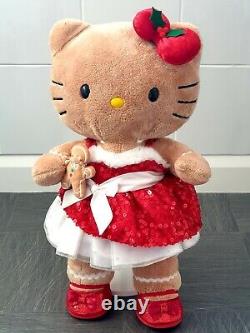 Build A Bear, Sanrio, Gingerbread Hello Kitty, Clothes, & Custom Bow, 2012. H 629