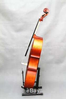 CLASSIC 1/2 SIZE Brown CELLO HANDMADE QUALITY WITH AND BOW AND ROSIN