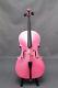 CLASSIC 1/2 SIZE Pink CELLO HANDMADE QUALITY WITH AND BOW AND ROSIN