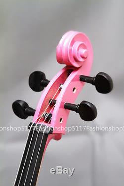 CLASSIC 1/4 SIZE Pink CELLO HANDMADE QUALITY WITH AND BOW AND ROSIN