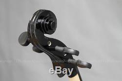 CLASSIC 4/4 SIZE Black CELLO HANDMADE QUALITY WITH AND BOW AND ROSIN